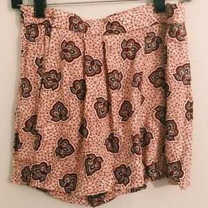 Flowy Patterned Shorts